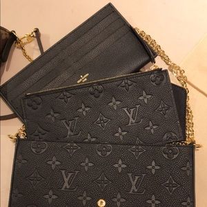 LV Félicie Clutch